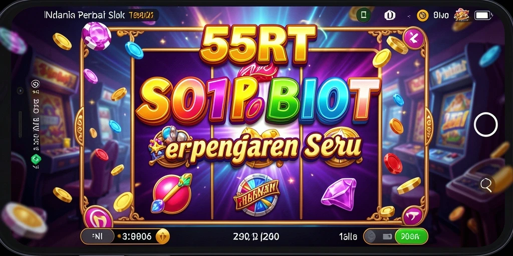Tampilan gameplay Slot yang seru dan menarik di 55RT.