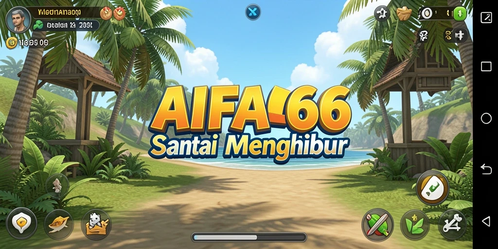 Tampilan gameplay AIFA66 yang menyenangkan dan penuh warna.