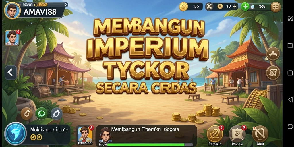 Tampilan gameplay AMAVI88 yang seru dan menantang.