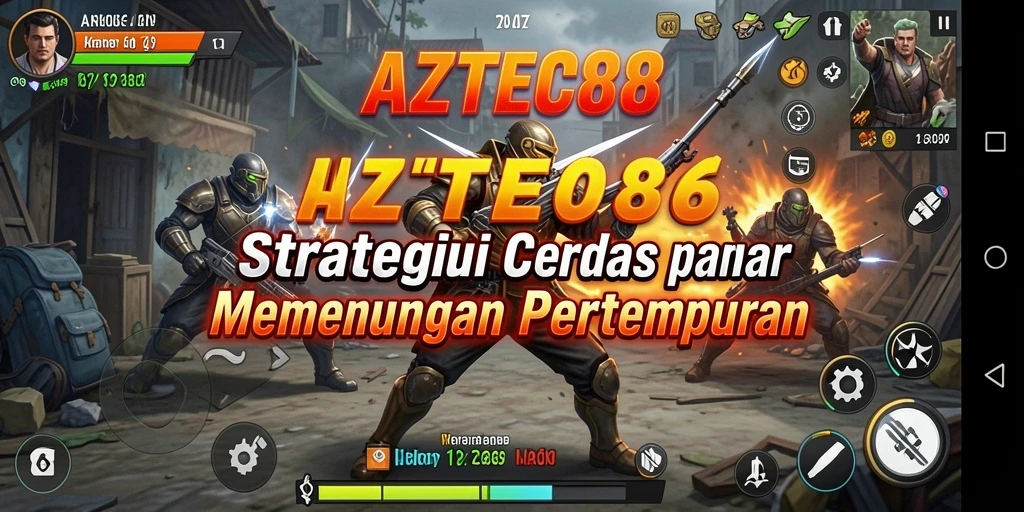 Tampilan menarik dari gameplay AZTEC88 yang penuh strategi.