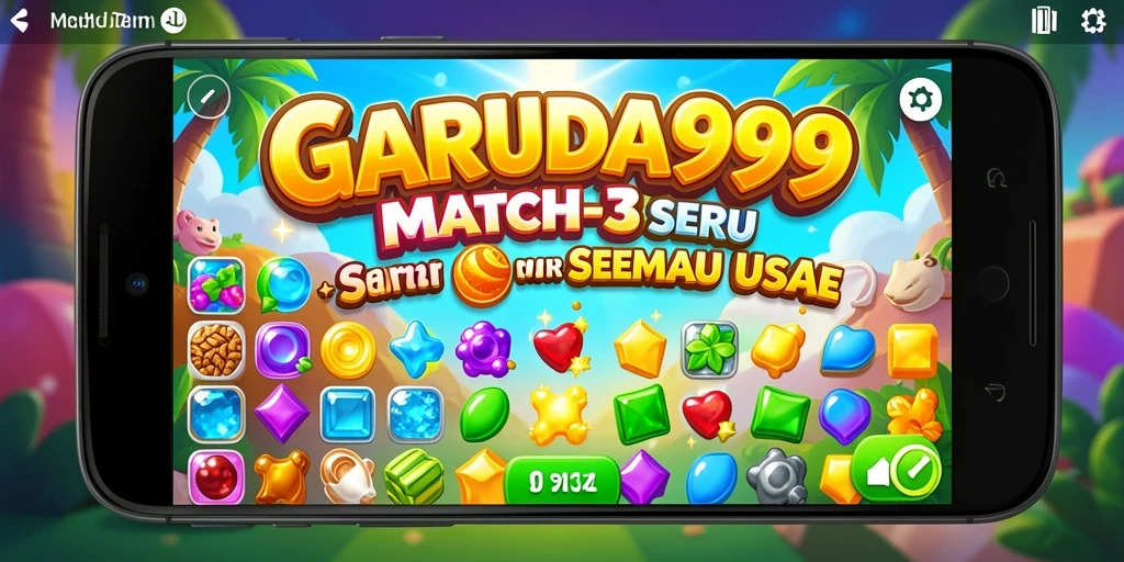 Permainan Match-3 yang menantang dan menarik.