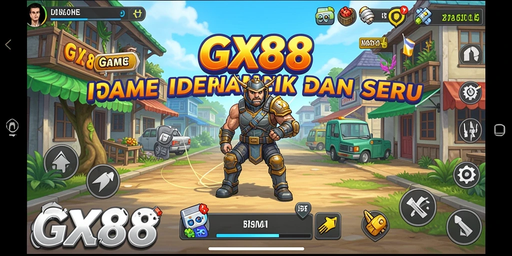 Tampilan screenshot GX88 yang menunjukkan keseruan gameplay Idle.