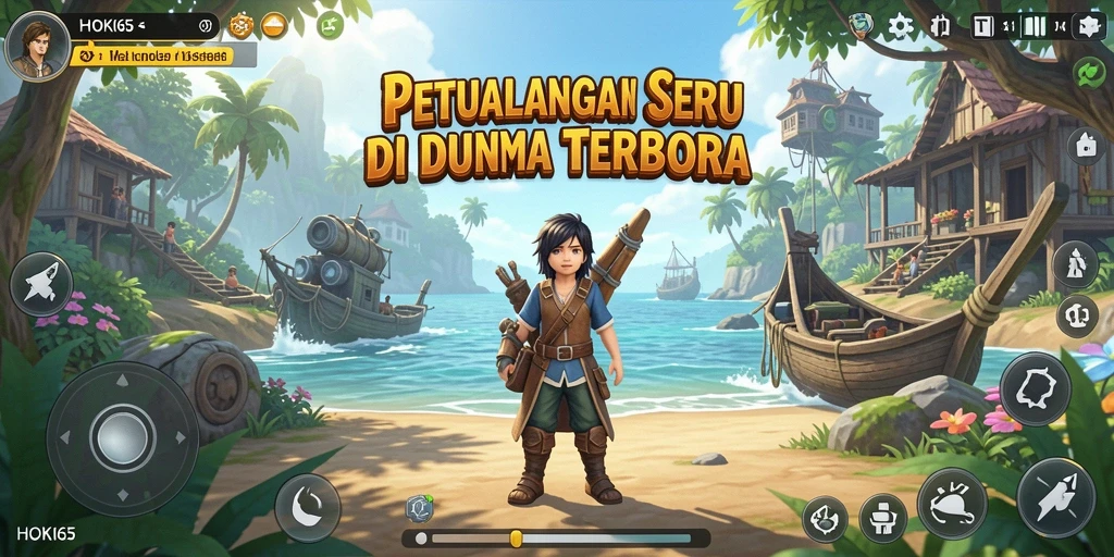 Gameplay Open World HOKI65 yang memukau dengan eksplorasi tanpa batas.