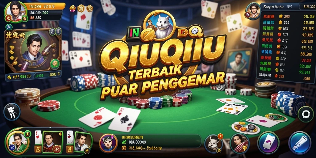 Screenshot gameplay IND89 menampilkan suasana seru QiuQiu.
