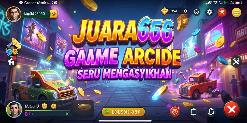 Tampilan gameplay JUARA666 yang menarik dan dinamis di layar.