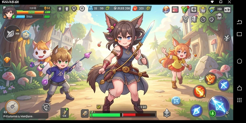 Tampilan menarik dari gameplay KAOL68 yang penuh aksi.