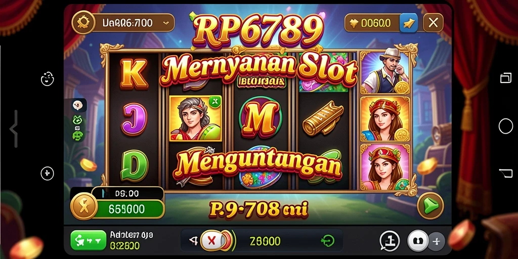 Tampilan gameplay Slot RP6789 yang menarik dan penuh warna.