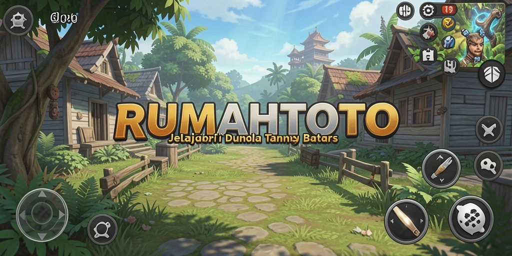 Gameplay RUMAHTOTO yang menggembirakan dalam dunia Open World.