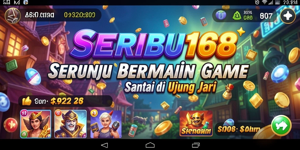 Tampilan menarik dari gameplay SERIBU168 yang mengasyikkan.